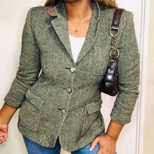 Vintage Petite Tweed Blazer